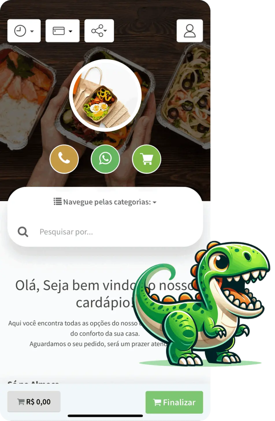 A evolução para o seu negócio - Cardápio Online DinoZap